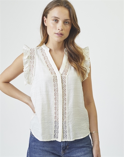 Co'Couture - Caryn CC Frill Top